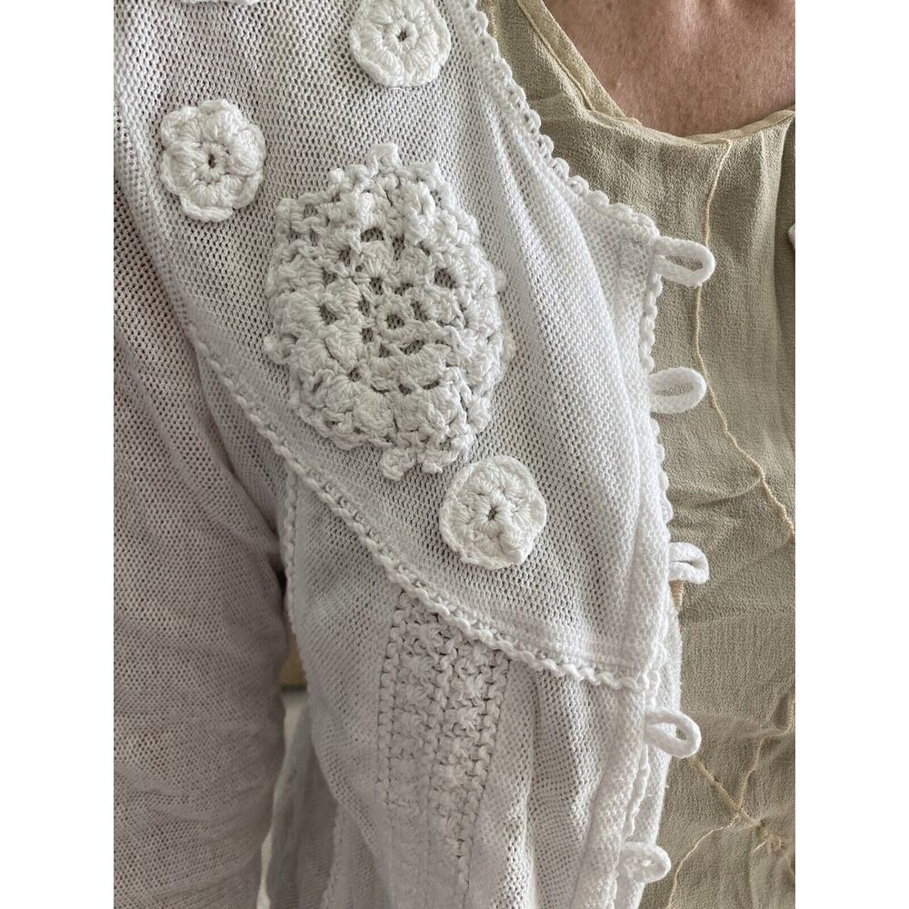 Bandolino women's cardigan, in a romantic style.100% cotton 8 - Picture 3 of 12